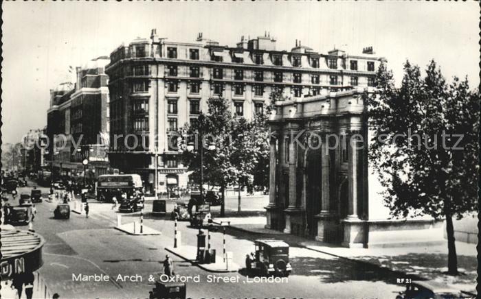 London Marble Arch and Oxford Street