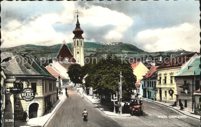 Grinzing Wien Strassenpartie
