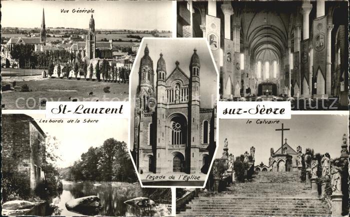 Saint-Laurent-sur-Sevre Calvaire Eglise