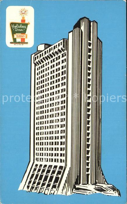 San Francisco California Holiday Inn Hotel Zeichnung