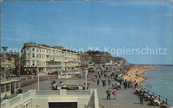 Hastings East Sussex Carlisle Parade fom Bath