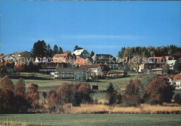 Hoechenschwand Schwarzwald BW mit Hotel Kurheim Krone