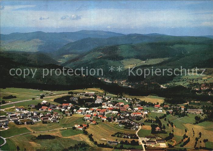 Hoechenschwand Schwarzwald BW Fliegeraufnahme