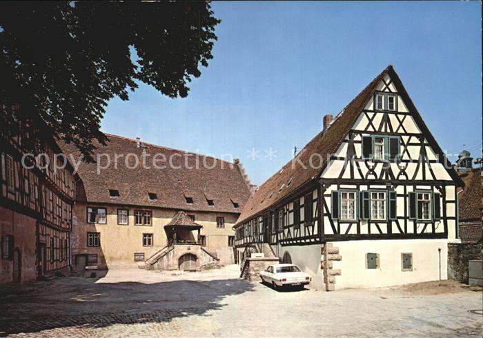 Michelstadt Kellereihof mit Puppenmuseum und Kunsttoepferei