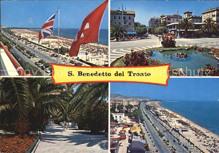 San Benedetto del Tronto Strand Brunnen