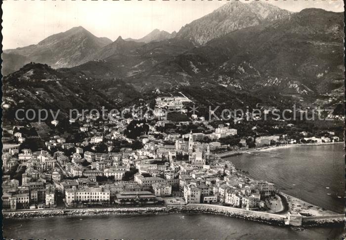 Menton Alpes Maritimes Fliegeraufnahme