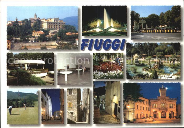 Fiuggi Fonte Kirche Altstadt Golf
