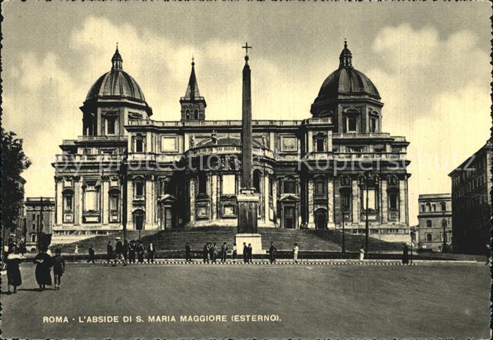 Roma Rom L Abside di S. Maria Maggiore