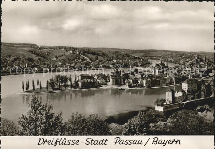 PAssAU Bayern Dreifluessestadt