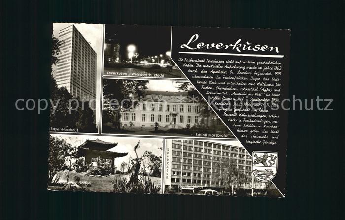 LEVERKUSEN  CITY Schloss Bayer-Hochhaus