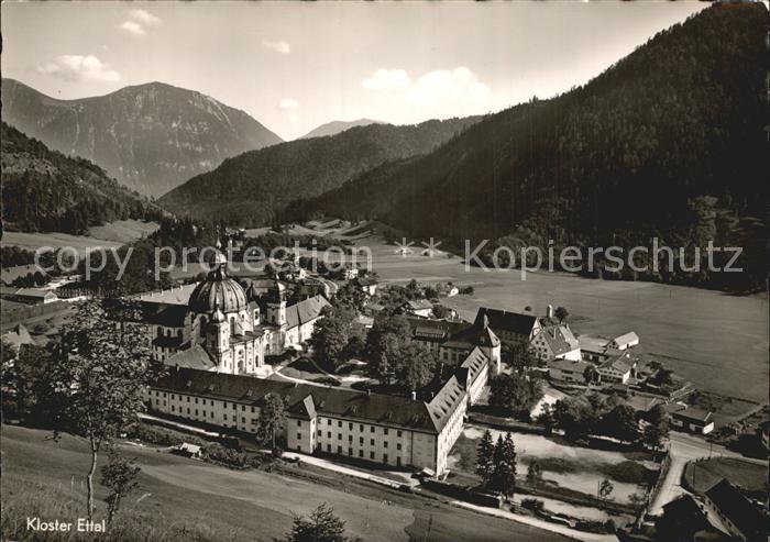 Ettal Fliegeraufnahme Kloster