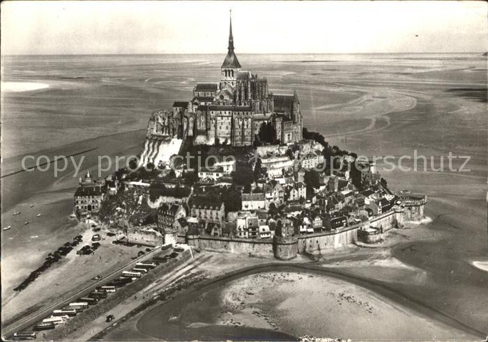 Mont-Saint-Michel Le Fliegeraufnahme
