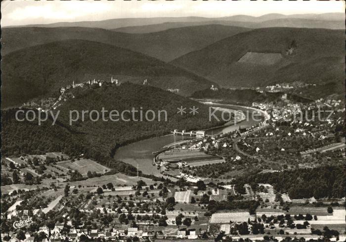 Neckarsteinach Fliegeraufnahme