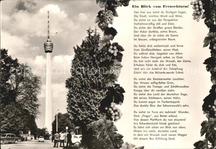 STUTTGART  CITY Fersehturm