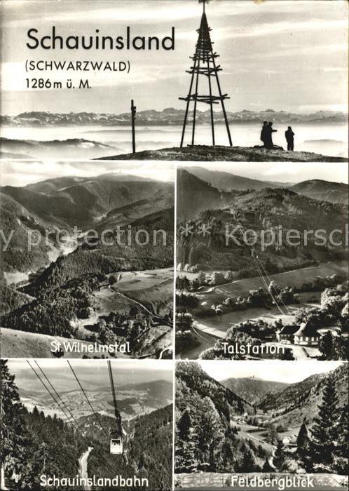 Schauinsland Talstation Feldbergblick St. Wilhelmstal
