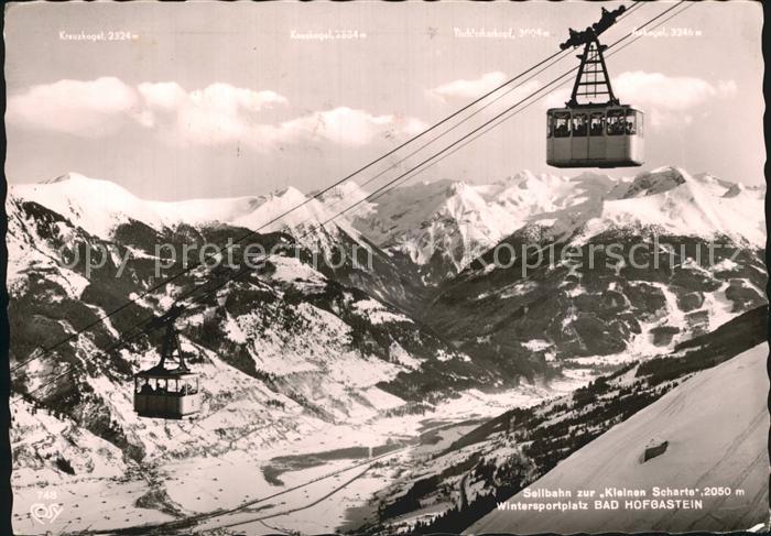 Bad Hofgastein Seilbahn zur Kleinen Scharte