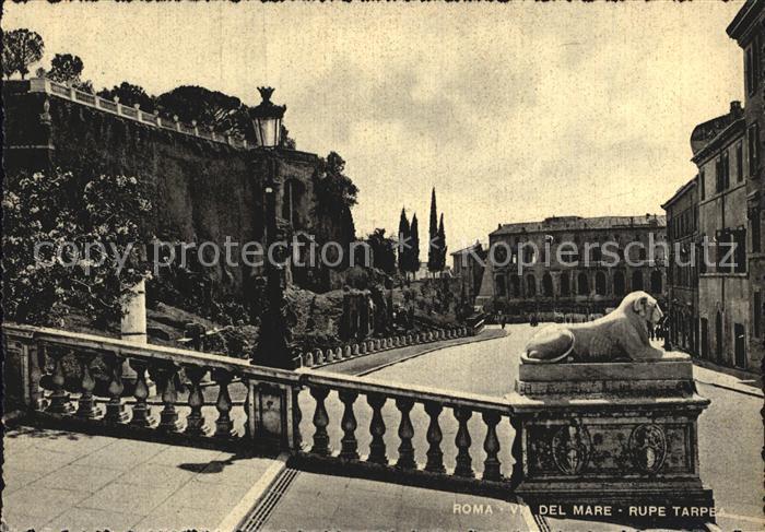 Roma Rom Seestrasse Rupe Tarpea
