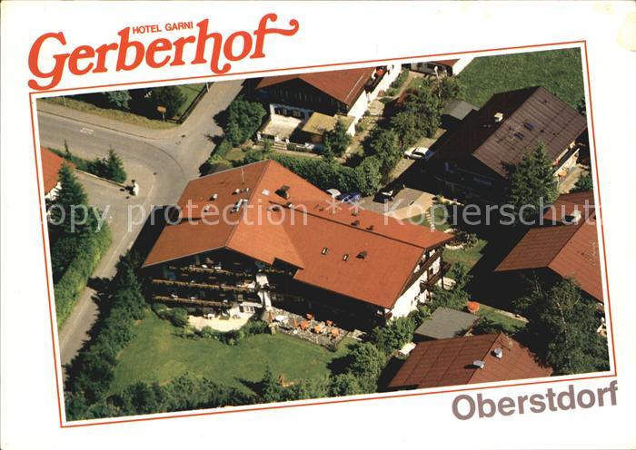 Oberstdorf Hotel Gergerhof Fliegeraufnahme