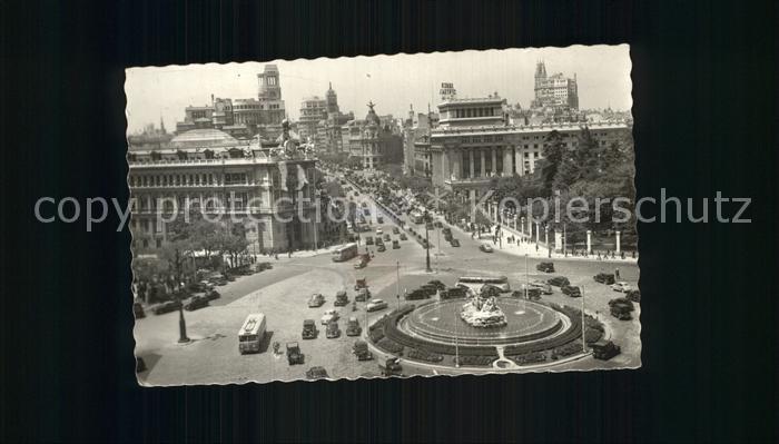 Madrid Spain Plaza de la Cibeles