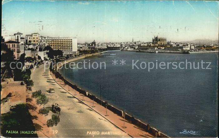 Palma de Mallorca Paseo Maritimo