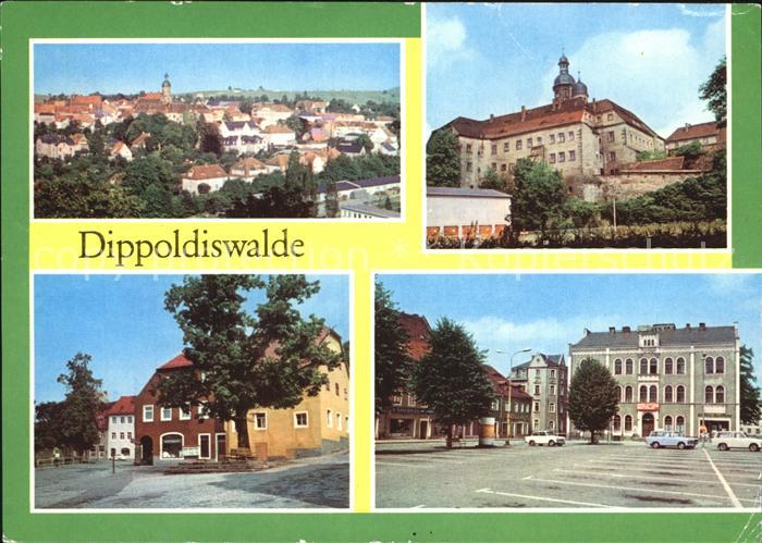 Dippoldiswalde Osterzgebirge Schloss Karl-Marx-Platz