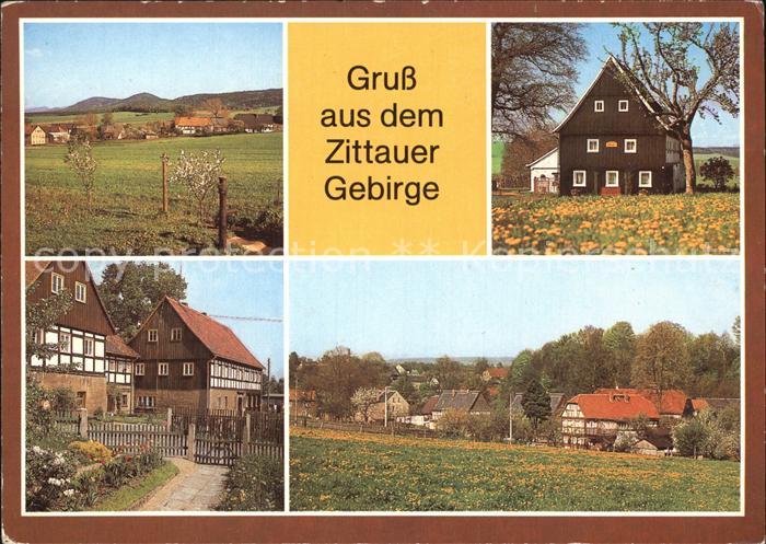 Zittau Zittauer Gebirge Bertsdorf Ameisenberg Pferdeberg und Johnsberg