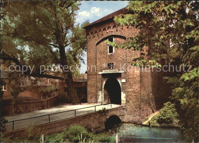 Brueggen Niederrhein Burg Brueggen Restaurant