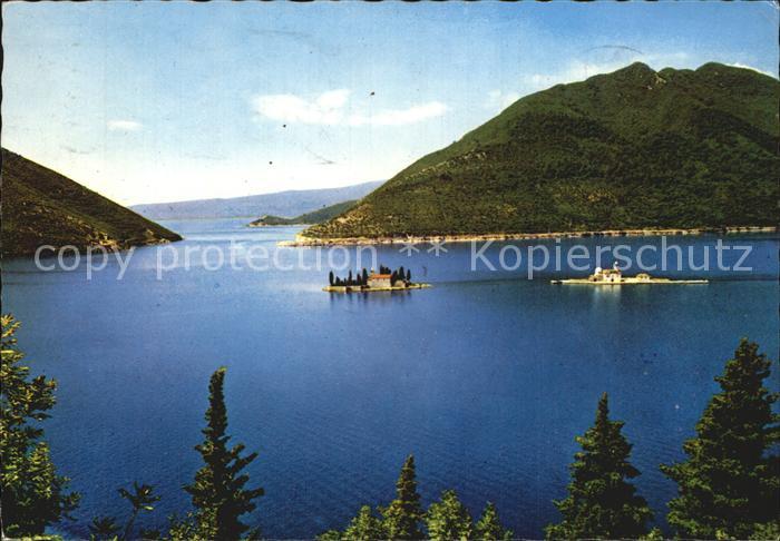 Perast Montenegro Inseln