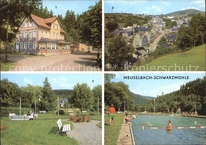 Meuselbach-Schwarzmuehle Freibad Restaurant Schwarzmuehle
