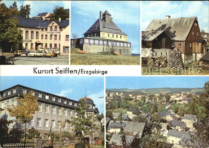 Seiffen Erzgebirge Restaurant Buntes Haus Schwartenbergbaude Freilichtmuseum