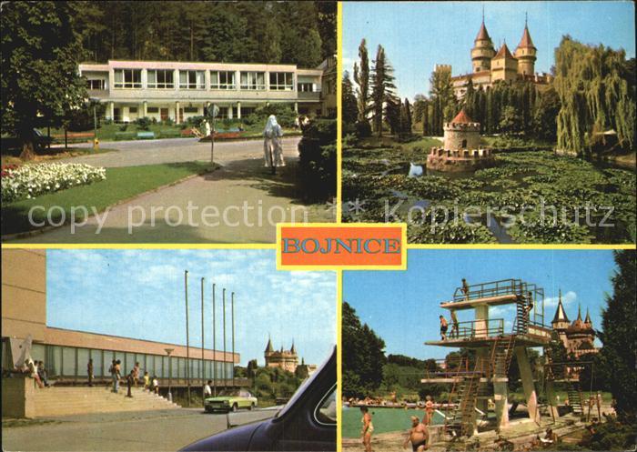 Bojnice Schloss Freibad