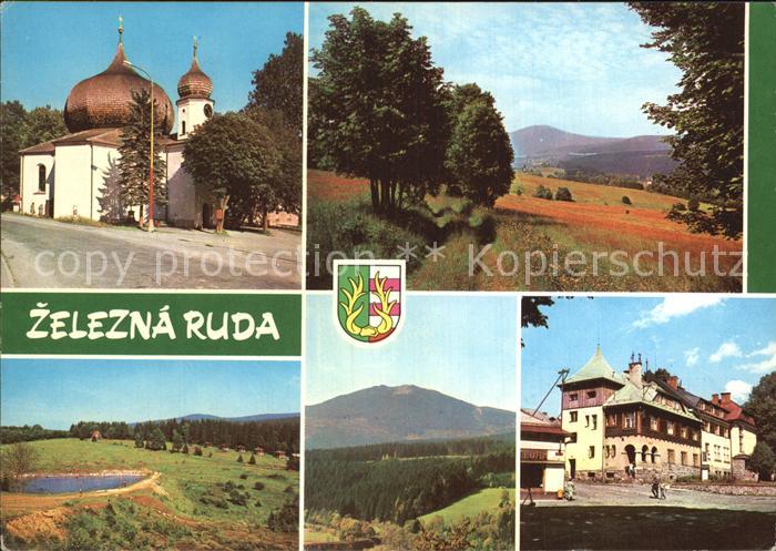 Zelezna Ruda Markt Eisenstein Kirche