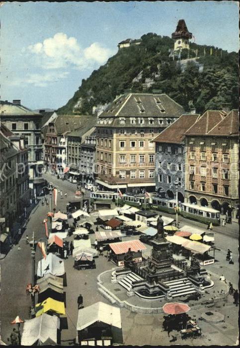 Graz Steiermark Hauptplatz Markt