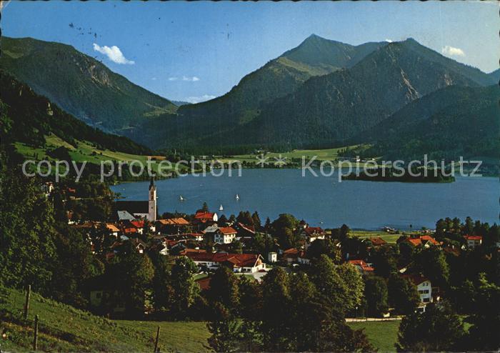 Schliersee gegen Brecherspitze
