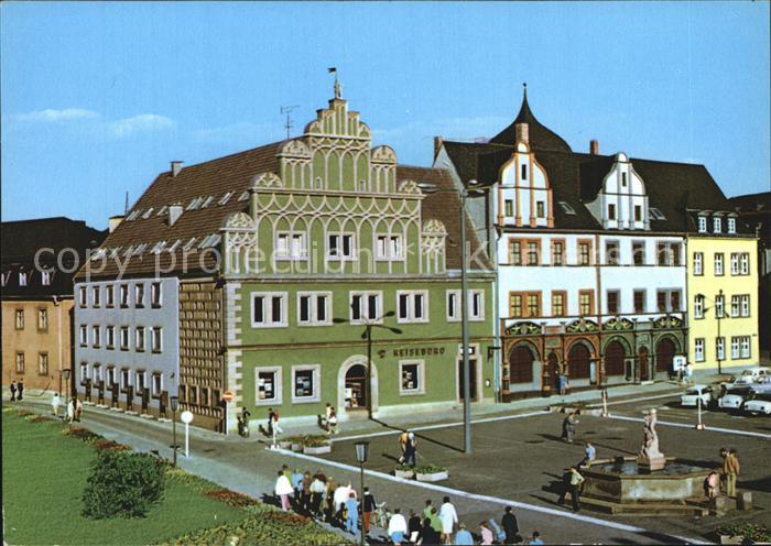 Weimar Thueringen STadthaus und Lucas-Kranach-Haus