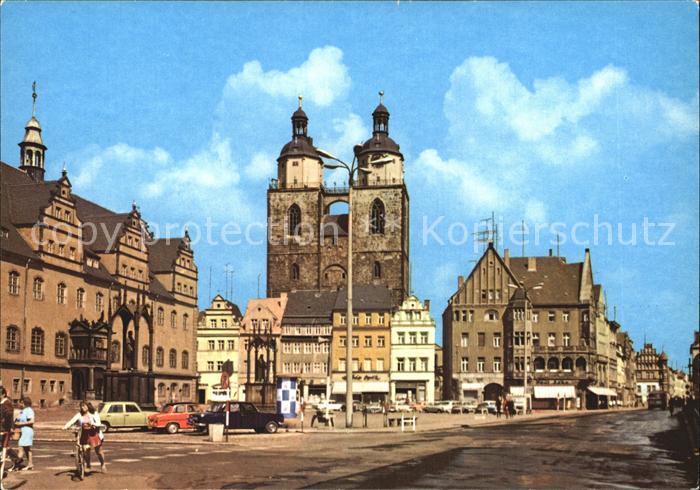 Wittenberg Lutherstadt Marktplatz