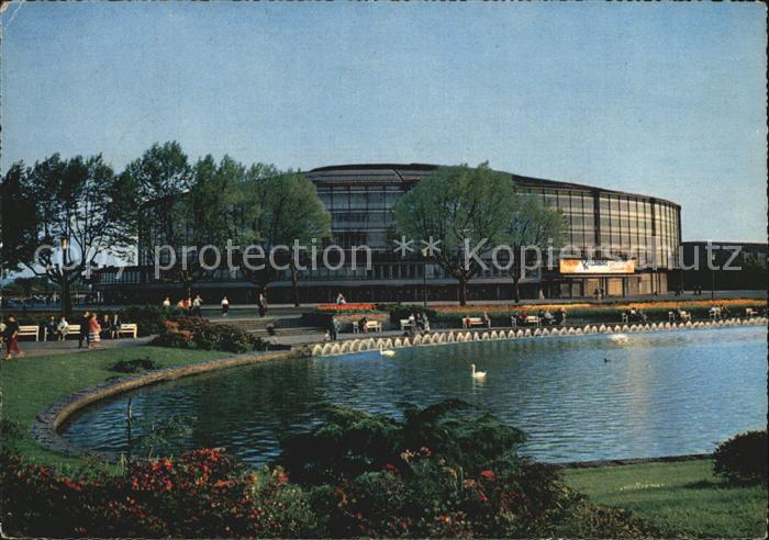 DORTMUND  CITY Gebaeude am Teich