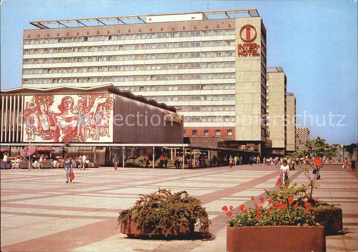 DRESDEN Elbe Prager Strasse Interhotel