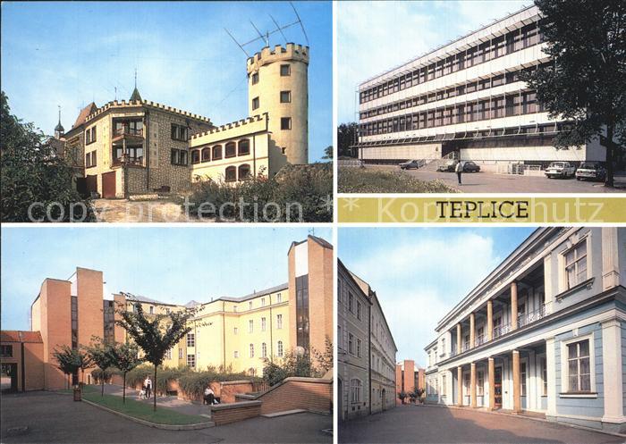 Teplice Gebaeude
