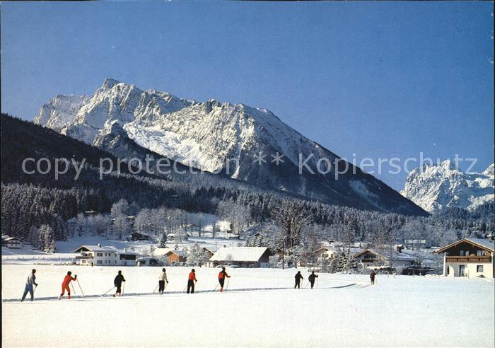 Hochkalter Reiteralpe Langlauf in der Schoenau