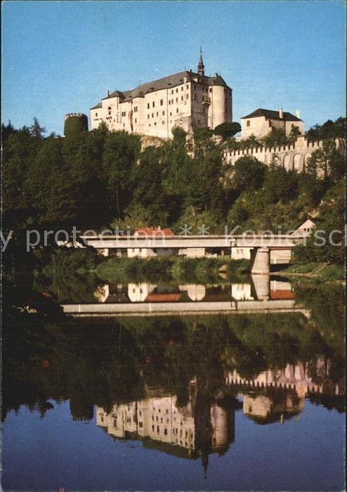 sternberk Hrad Burg Flusspartie