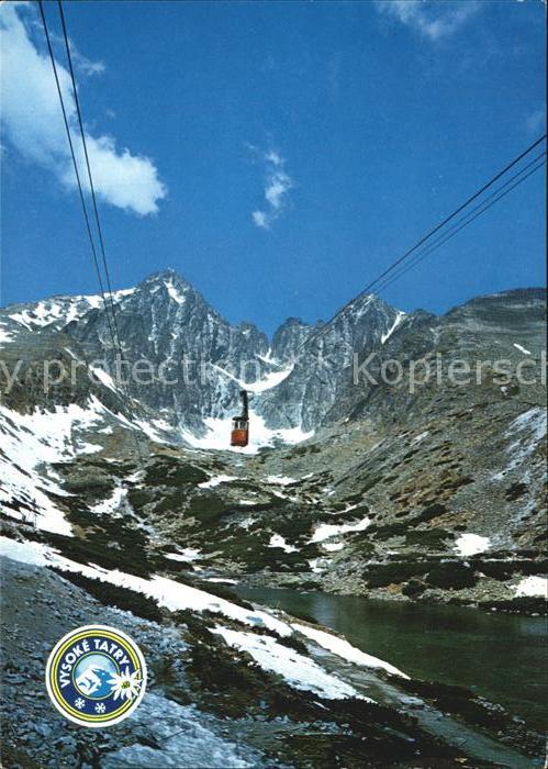 Vysoke Tatry Seilbahn Bergsee