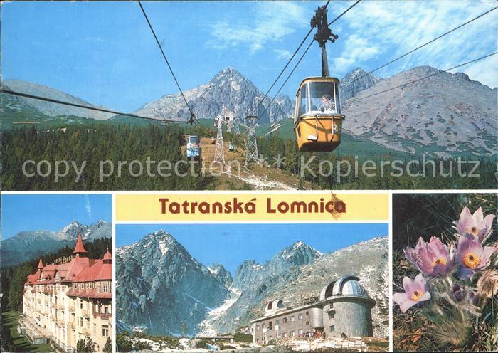 Tatranska Lomnica Seilbahn Bergstation