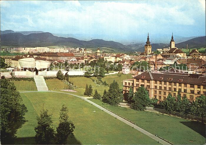 Banska Bystrica Stadt mit Mahnmal