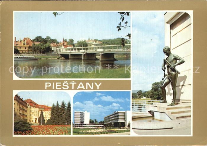 Piestany Brueckenpartie Denkmal