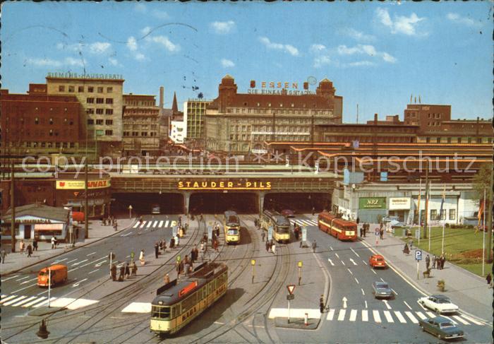 Essen Ruhr An der Freiheit Strassenbahn