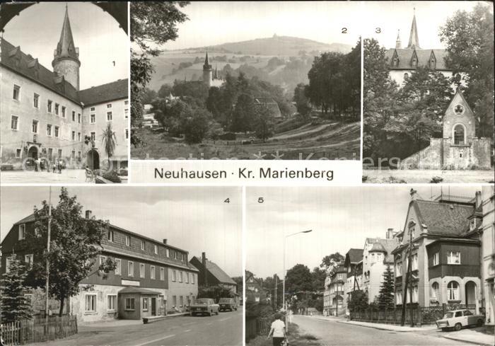 Neuhausen Marienberg Schloss Purschenstein Ferienheim Kammbaude