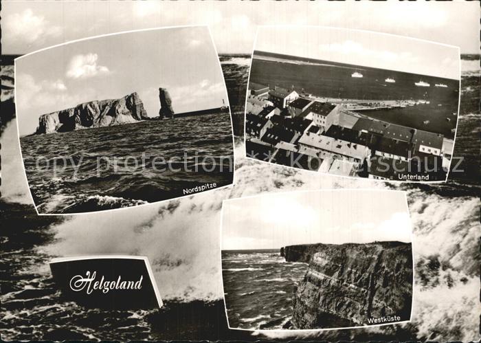 HELGOLAND Insel Schleswig-Holstein Nordspitze Unterland Westkueste
