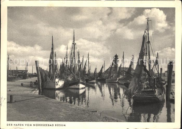 Buesum Nordseebad Hafen