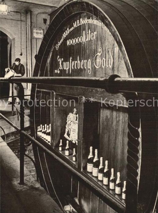 Mainz Rhein Das Riesenfass Kupferberg Gold